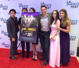 Cast and Editor on the Red Carpet